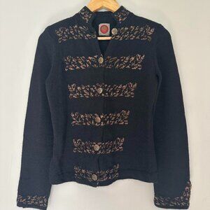 Millma Bolivia Button Front Cardigan Sweater 100% Alpaca - Small